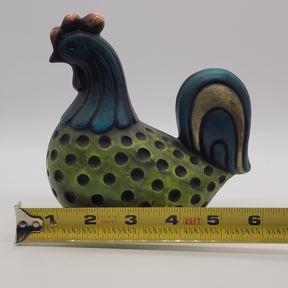 Vintage Ardco Ceramic Rooster Hand Painted Made In Japan - Picture 3 of 7